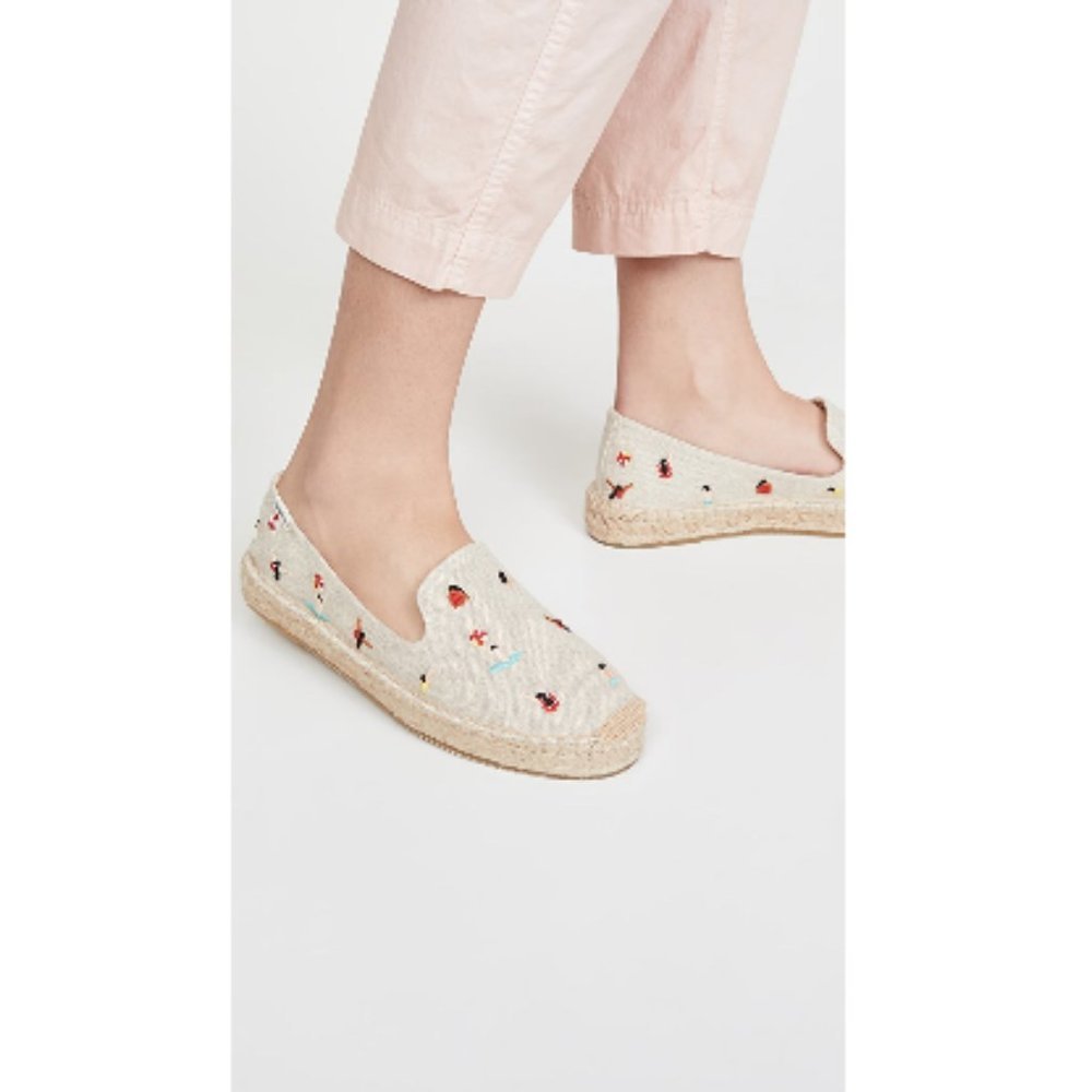 Soludos Swimmers Embroidered Espadrille